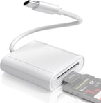 DriverGenius USB 2.0 Type-C SD/Micro SD Memory Card Reader - USB-C Multi-Card Reader