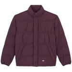 Blouson Dickies  SCOBEY PUFFER JACKET PLUM PERFECT