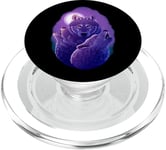 Howling At The Moon Wolves Wolf Hunter PopSockets PopGrip for MagSafe