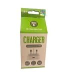 JUICE 20W Fast Charging PD UK Plug Adaptor For iPhone 15 Pro Plus Max - White