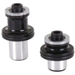 Kinesis Bicycle Upgrade Crosslight Front Hub End Cap V4 And HD Black - 9 MM