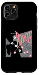 Coque pour iPhone 11 Pro David Bowie Let's Dance Rose et Gris