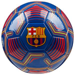 FC Barcelona Ballon de Foot FC Barcelone Taille 3, 4 ou 5, Ballon Officiel du Club, Idée Cadeau pour Fan de Foot Barca (Bleu/Rouge, Taille 4)