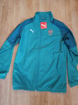 Childs Notts County Fc Full Zip Training Jacket/Windbreaker 13/14Yrs BNWT