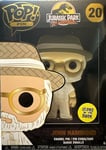 Funko Pop! Pin Movies: Jurassic Park - John HAMMOND Glow in the Dark GITD