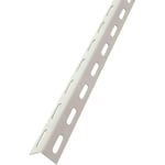 Pie'ce d'angle pour e'tage'res lourdes en tole d'acier peint section 200 cm 35x35 mm e'paisseur 1,8 mm capacite' 350 kg