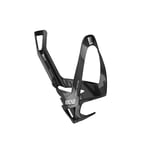 Elite Rocko carbon bottle cage gloss black/white