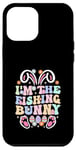 Coque pour iPhone 12 Pro Max Thème de Pâques I'm the Fishing Bunny