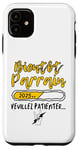 Coque pour iPhone 11 Bientôt Parrain Veuillez Patienter Demande Parrain Marraine