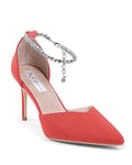 19V69 ITALIA Womens Chanel Pump Hl032 Blue, Rosso, 5 UK