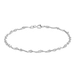 Amor bracelet en argent sterling 925 unisexe femmes hommes bijoux de bras, 19 cm, argent, Livré en boîte cadeau de bijoux