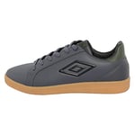 Umbro Men's Broughton Iii Sneaker, Carbon/Black/Climbing Ivy, 8.5 UK