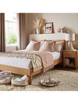 Very Home Carina Bed Frame With Mattress Options (Buy And Save!) - Oak - Bed Frame Only