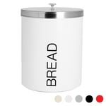 Round Metal Kitchen Bread Bin