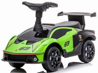 Potkuauto lapsille lasten auto Lamborghini Essenza SCV12 vihreä Sun Baby