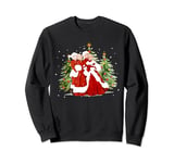 White Christmas Movie 1954 Xmas Snow Holiday Pajamas Retro Sweatshirt