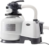 Intex 26648 pompe à sable, débit d'eau : 10 500 l/h, débit système : 8 000 l/h