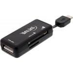 USB 2.0 OTG adapter - kortlæser/SD kort