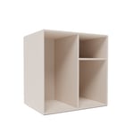 Montana - Montana Mini 1202 - Module With Shelves - Clay - Hyllsystem - Peter J. Lassen - Grå - MDF