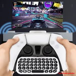 Mini-Clavier Bluetooth Sans Fil Avec Support, Pour Manette De Jeu Ps5 101a