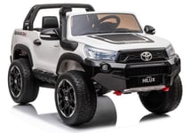 Toyota Hilux sähköauto lapsille, valkoinen