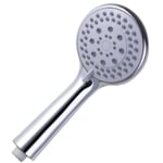 Jormftte - Pommeau de douche à main Spa de massage à haute pression Pommeau de douche à main détachable Chrome Face avec tuyau et support réglable