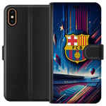 Apple iPhone X Plånboksfodral FC Barcelona