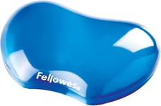 Fellowes Wrist Rest - Crystals Gel Wrist Rest with Non Slip Rubber Base - Mouse