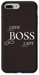 Coque pour iPhone 7 Plus/8 Plus Little Boss Lady Bébé Enfant Fille