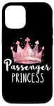 iPhone 12/12 Pro Passenger Princess Crown Seat Co-driver Car Driver Driving Case