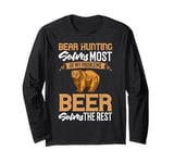 Bear Hunting Funny Wildlife Animals Hunt Long Sleeve T-Shirt