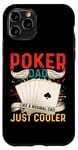 Coque pour iPhone 11 Pro Jeu de cartes de poker Jetons de jeu Bluff