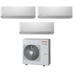 Trial split inverter air conditioner series seiya 7+10+13 (7+9+12) ras-3m26u2avg-e r-32 wi-fi optional 7000+10000+13000 (7000+9000+12000) - Toshiba