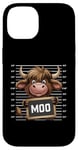 Coque pour iPhone 14 Mug vache MOO Funny Animal Lovers