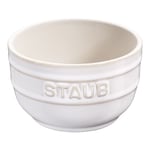 Staub Ceramique 9 cm / 2-pcs round Ceramic Ramekin set ivory-white