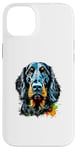 Coque pour iPhone 14 Plus Gordon Setter Pop Art et Splash Art Gordon Setter