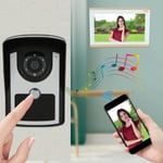 10in WIFI Wired Home Video Doorbell 1080P 2MP Manual Zoom IR Night Vis-ion 2 Wa