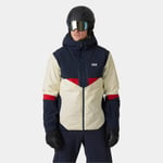 Helly Hansen Men's Kvitfjell Race Insulated Ski Jacket Beige L