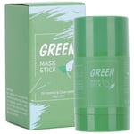 Green Tea Facial Cleansing Mask Portable Moisturizing Oil Control Mud Mask S FST