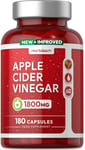 Apple Cider Vinegar Tablets | High Strength 1800mg | 180 Vegan Capsules...B0815V