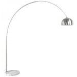 Lampadaire Design "Arc XXL" 245cm Argent