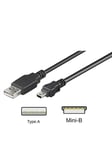 Pro USB 2.0 A/MiniUSB B (5 pins) - 0.15m