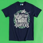 Official Teenage Mutant Ninja Turtles Van Navy T-Shirt : S,M,L,XXL,3XL,4XL