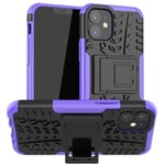 Apple iPhone 12 Mini Heavy Duty Case Purple