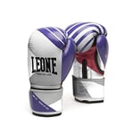 LEONE 1947 Fighter Life Gants pour Femme, Violet, 10ozM