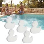 Éponge en mousse en forme de canard pour piscine, filtre, baignoire, Spa, absorbant l'huile, outil de nettoyage des boues, 12 pièces