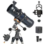 Celestron AstroMaster 114EQ with Motor Drive & Phone Adapter   32042-CGL  *