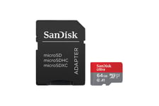 SanDisk Ultra - flashhukommelseskort - 64 GB