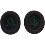 Treetalk - Headphone Ear Pad Replacement Upgraded High Elasticity Ear Cushion Pads for SteelSeries Arctis 3/5/7 Green Silk