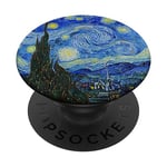 PopSockets Van Gogh Starry Night Art Painters Gifts For Artist #2 PopSockets PopGrip: Swappable Grip for Phones & Tablets